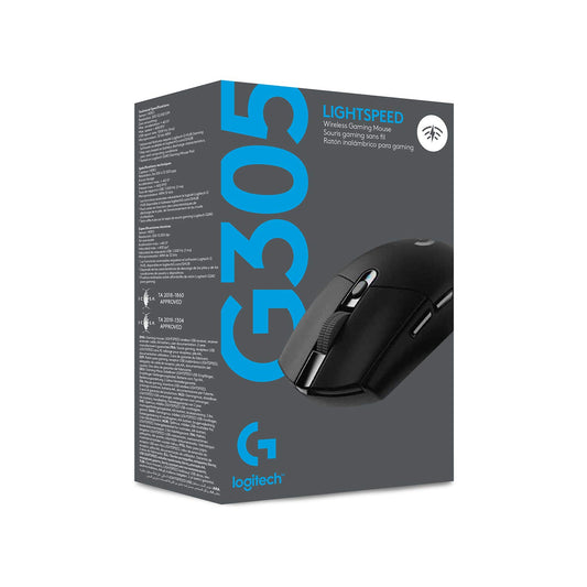 Logitech G304 Lightspeed Wireless Gaming Mouse 12,000 DPI 6 Buttons 250h Battery Life Used Mouse