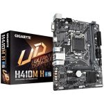 Gigabyte H410M H Ultra Durable DDR4 LGA1200 Micro ATX Used Motherboard