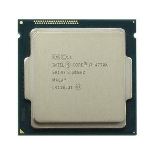 Intel Core i7 4770K Upto 3.9 GHz 4 Cores 8 Threads Used CPU